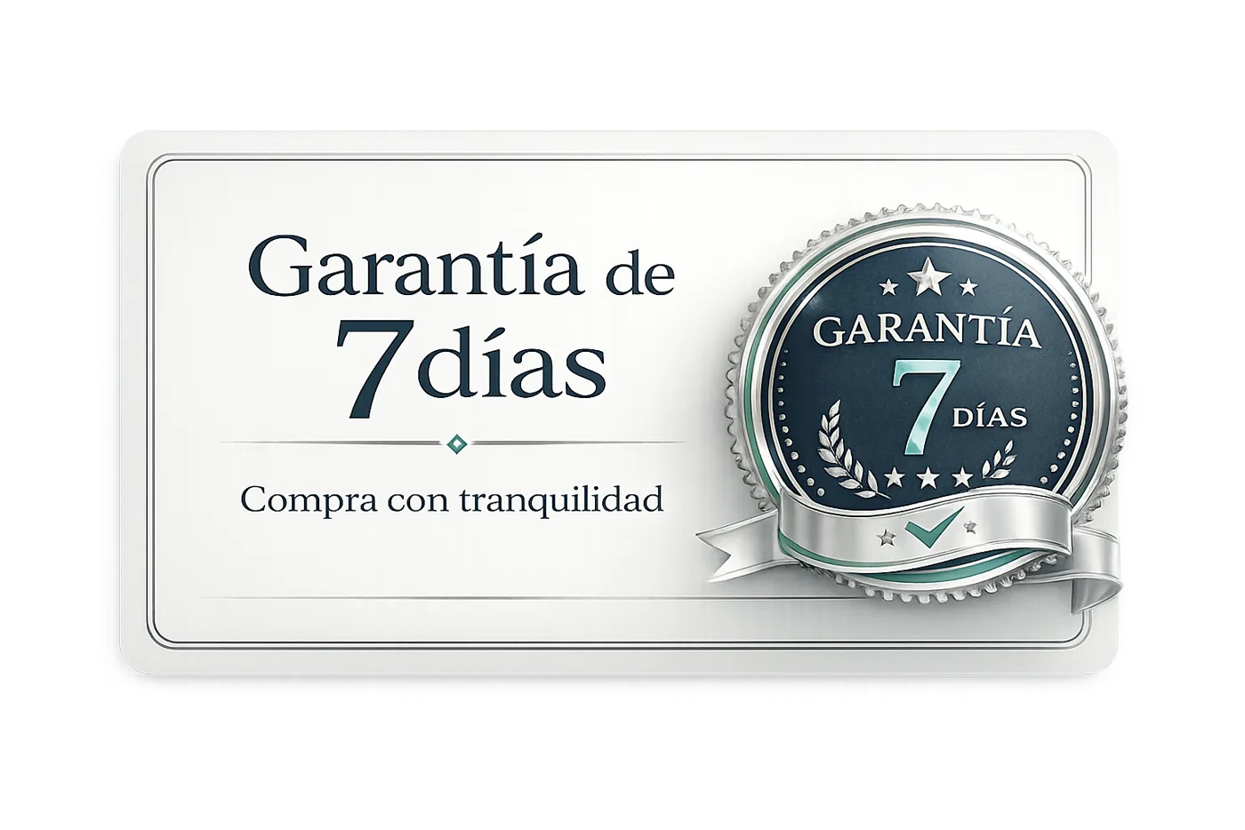 Sello de la Garantía de Claridad de 7 días